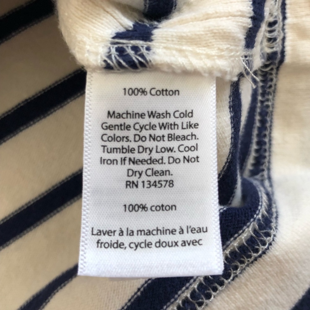 Vineyard Vines Striped Mock Neck Pullover Size Small - Picture 4 of 8